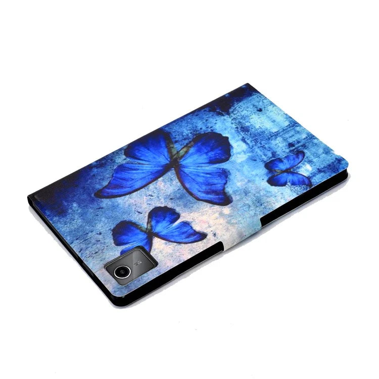 For Lenovo Tab M11 / Xiaoxin Pad 11 2024 Case Card Holder Pattern Leather Tablet Cover