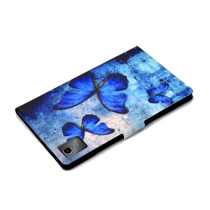 For Lenovo Tab M11 / Xiaoxin Pad 11 2024 Case Card Holder Pattern Leather Tablet Cover
