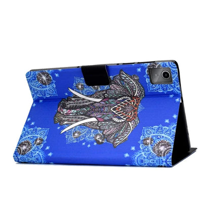For Lenovo Tab M11 / Xiaoxin Pad 11 2024 Case Card Holder Pattern Leather Tablet Cover
