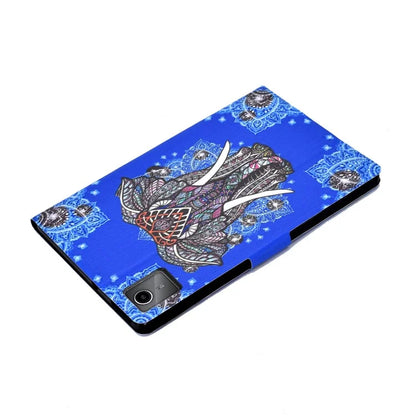 For Lenovo Tab M11 / Xiaoxin Pad 11 2024 Case Card Holder Pattern Leather Tablet Cover