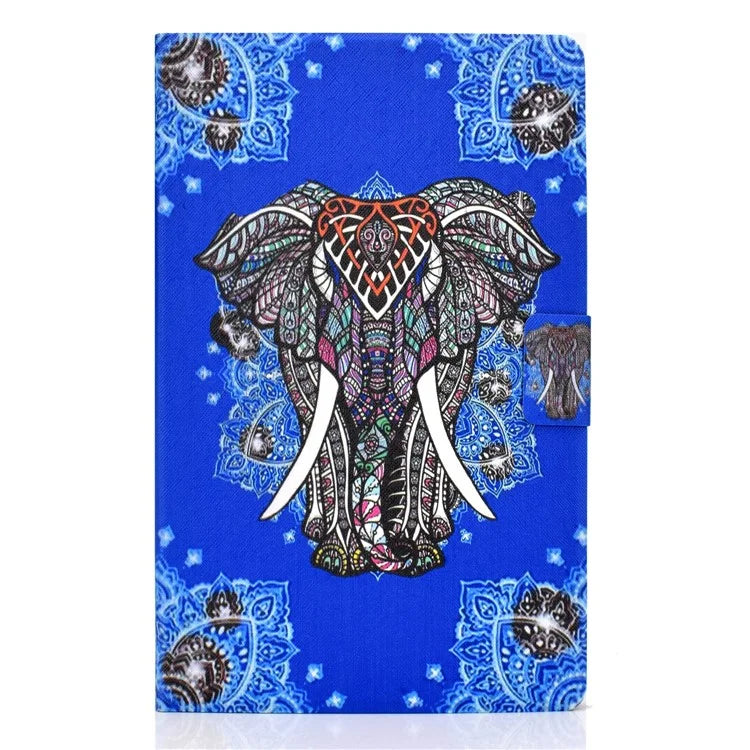 For Lenovo Tab M11 / Xiaoxin Pad 11 2024 Case Card Holder Pattern Leather Tablet Cover