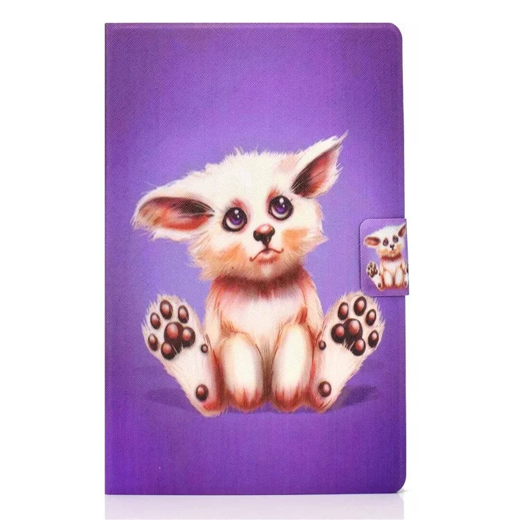 For Lenovo Tab M11 / Xiaoxin Pad 11 2024 Case Card Holder Pattern Leather Tablet Cover