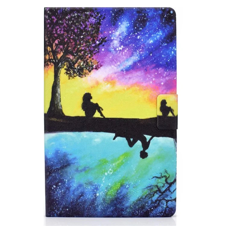 For Lenovo Tab M11 / Xiaoxin Pad 11 2024 Case Card Holder Pattern Leather Tablet Cover