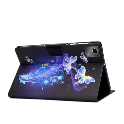 For Lenovo Tab M11 / Xiaoxin Pad 11 2024 Case Card Holder Pattern Leather Tablet Cover
