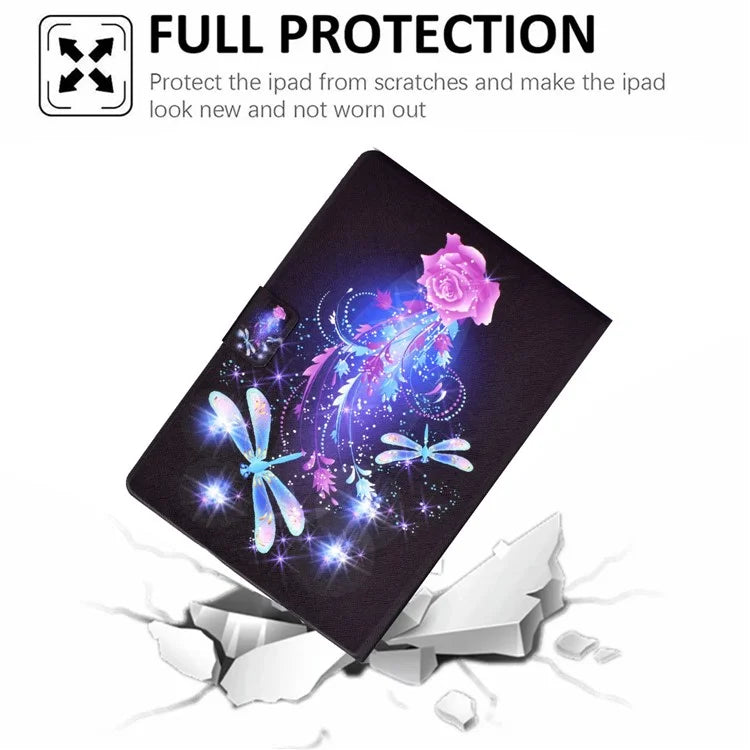 For Lenovo Tab M11 / Xiaoxin Pad 11 2024 Case Card Holder Pattern Leather Tablet Cover