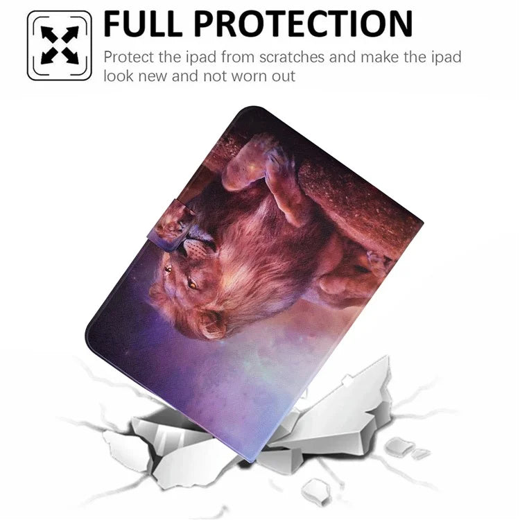 For Lenovo Tab M11 / Xiaoxin Pad 11 2024 Case Card Holder Pattern Leather Tablet Cover