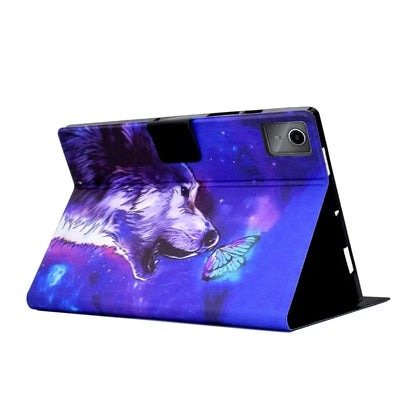 For Lenovo Tab M11 / Xiaoxin Pad 11 2024 Case Card Holder Pattern Leather Tablet Cover