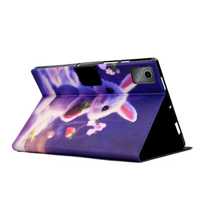 For Lenovo Tab M11 / Xiaoxin Pad 11 2024 Case Card Holder Pattern Leather Tablet Cover