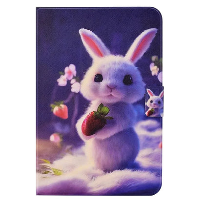 For Lenovo Tab M11 / Xiaoxin Pad 11 2024 Case Card Holder Pattern Leather Tablet Cover