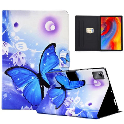 For Lenovo Tab M11 / Xiaoxin Pad 11 2024 Case Card Holder Pattern Leather Tablet Cover
