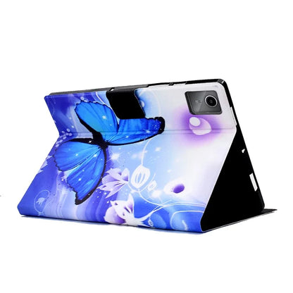 For Lenovo Tab M11 / Xiaoxin Pad 11 2024 Case Card Holder Pattern Leather Tablet Cover