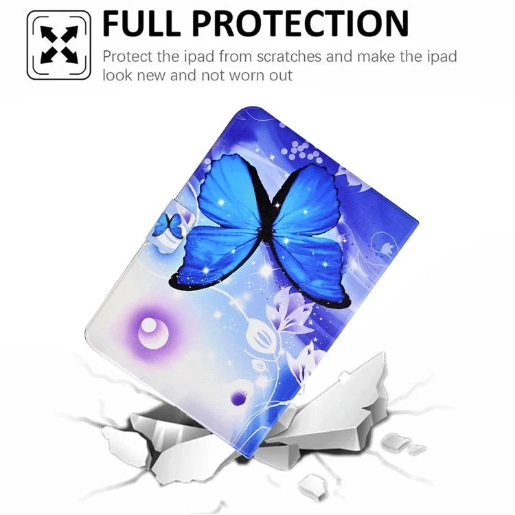 For Lenovo Tab M11 / Xiaoxin Pad 11 2024 Case Card Holder Pattern Leather Tablet Cover