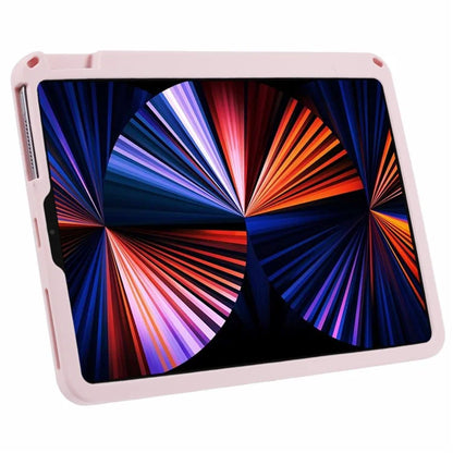 For iPad Air (2020) / (2022) / iPad Pro 11 (2018) / (2020) / (2021) / (2022) Kickstand Silicone Case Sandbeach Girl Cover with Lanyard