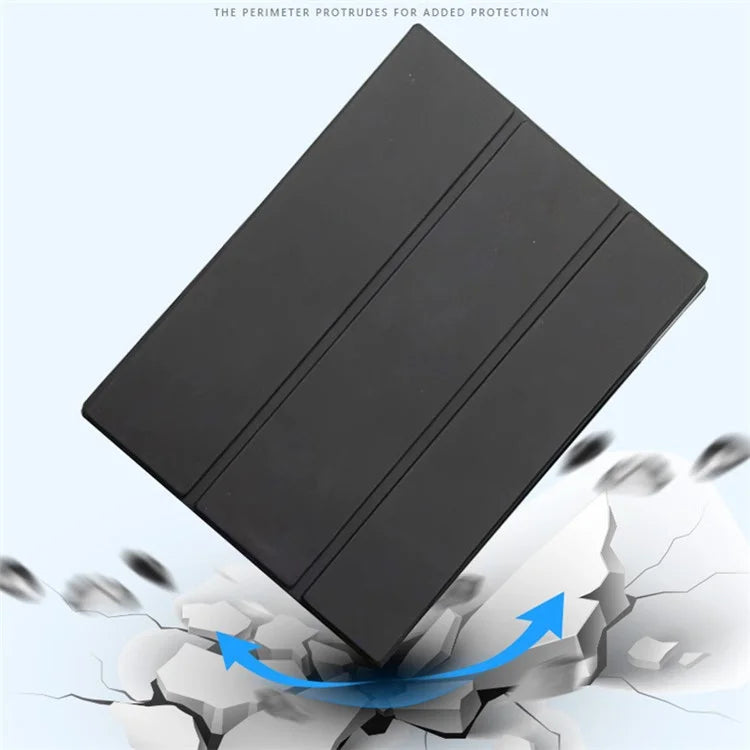 For Remarkable 2 Case Double-Side Magnetic PC+PU Leather Stand E-Reader Cover