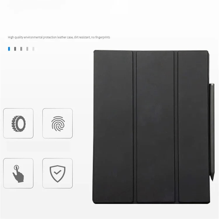 For Remarkable 2 Case Double-Side Magnetic PC+PU Leather Stand E-Reader Cover