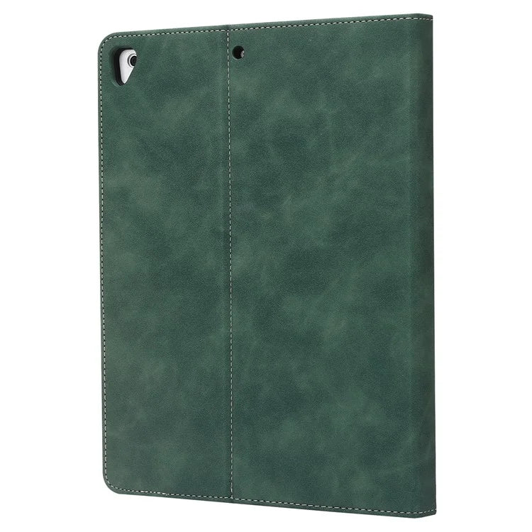 For iPad Air (2013) / Air 2 / iPad 9.7-inch (2017) / (2018) Tablet Case Wallet Leather Flip Cover with Pens Slot