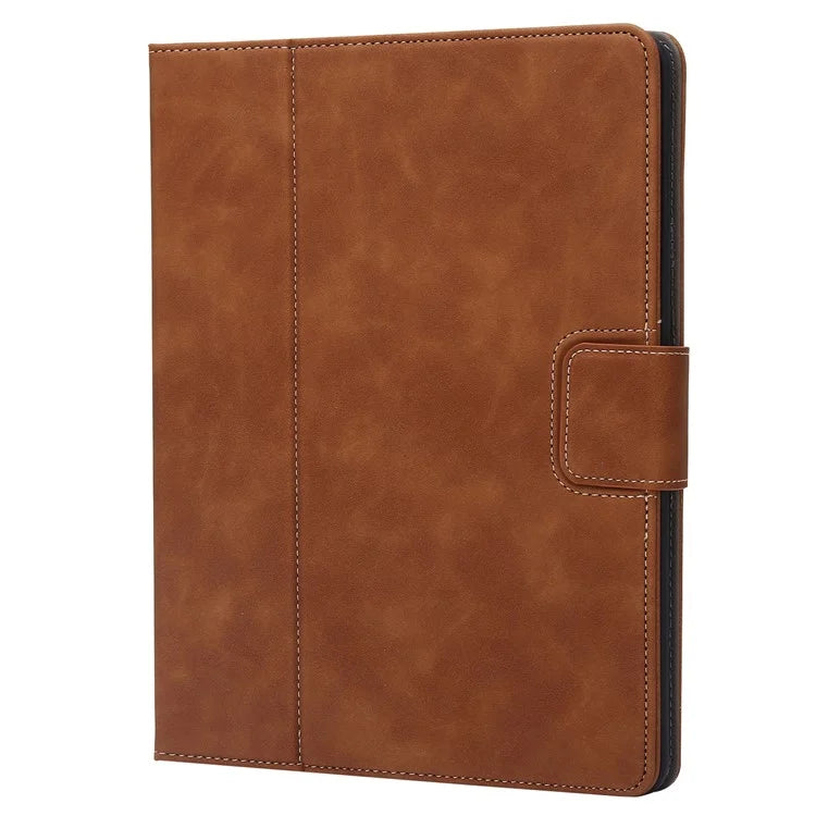 For iPad Air (2013) / Air 2 / iPad 9.7-inch (2017) / (2018) Tablet Case Wallet Leather Flip Cover with Pens Slot