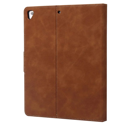 For iPad Air (2013) / Air 2 / iPad 9.7-inch (2017) / (2018) Tablet Case Wallet Leather Flip Cover with Pens Slot