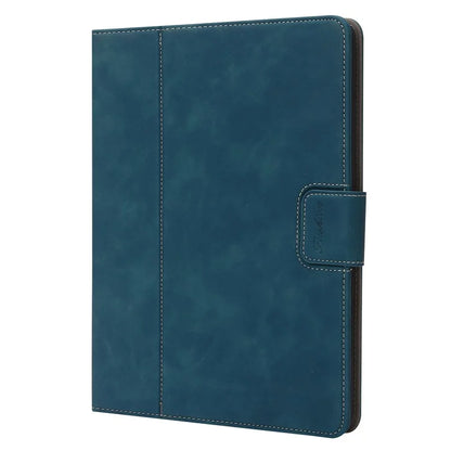 For iPad 10.2 (2021)  /  (2019)  /  (2020)  /  Air 10.5 inch (2019) Case Wallet Calf Texture Tablet Cover with Pens Slot