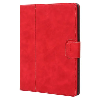 For iPad 10.2 (2021)  /  (2019)  /  (2020)  /  Air 10.5 inch (2019) Case Wallet Calf Texture Tablet Cover with Pens Slot