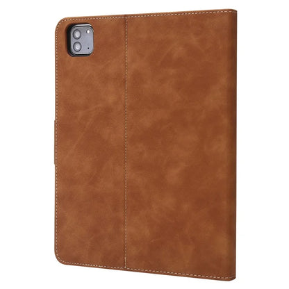 For iPad Air 11 (2024) / Air (2022) / (2020) / iPad Pro 11 (2018) / (2020) / (2021) / (2022) Case Wallet Leather Tablet Cover with Pens Slot