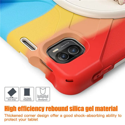 For Xiaomi Pad 5 / Pad 5 Pro Case Kickstand PC+Silicone Rugged Tablet Cover with Hand Strap