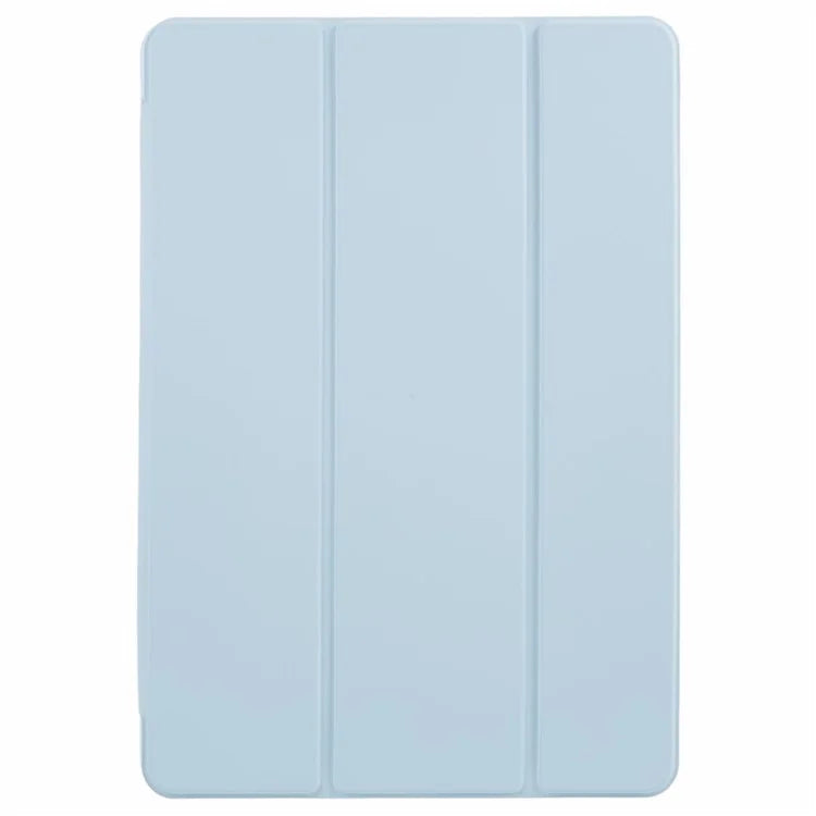 For vivo Pad3 Pro PU Leather Case Soft Silicone Tablet Cover Tri-fold Stand Protective Shell