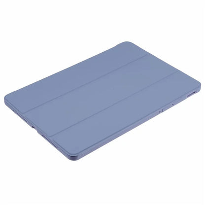 For vivo Pad3 Pro PU Leather Case Soft Silicone Tablet Cover Tri-fold Stand Protective Shell