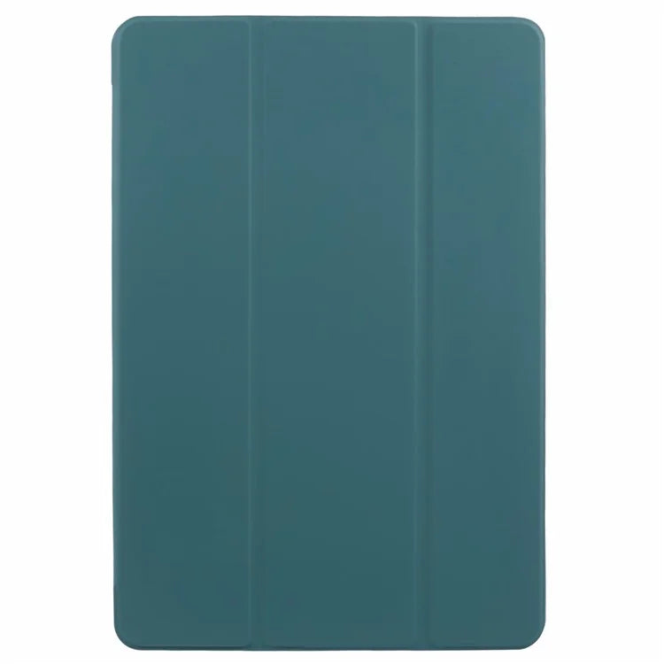 For vivo Pad3 Pro PU Leather Case Soft Silicone Tablet Cover Tri-fold Stand Protective Shell