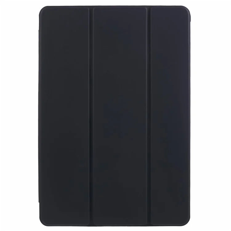 For vivo Pad3 Pro PU Leather Case Soft Silicone Tablet Cover Tri-fold Stand Protective Shell