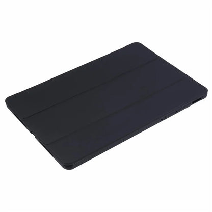 For vivo Pad3 Pro PU Leather Case Soft Silicone Tablet Cover Tri-fold Stand Protective Shell