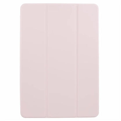 For vivo Pad3 Pro PU Leather Case Soft Silicone Tablet Cover Tri-fold Stand Protective Shell