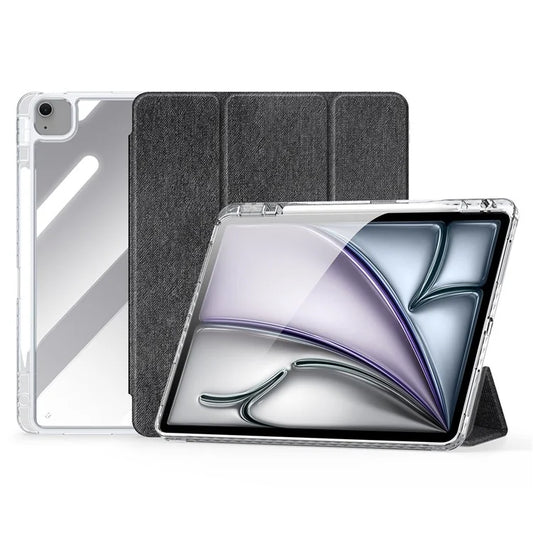 DUX DUCIS Unid Series For iPad Air 13 (2024) / Pro 12.9 inch (2022) / (2021) / (2020) / (2018) Case TPU+PC+PU Clear Tablet Cover