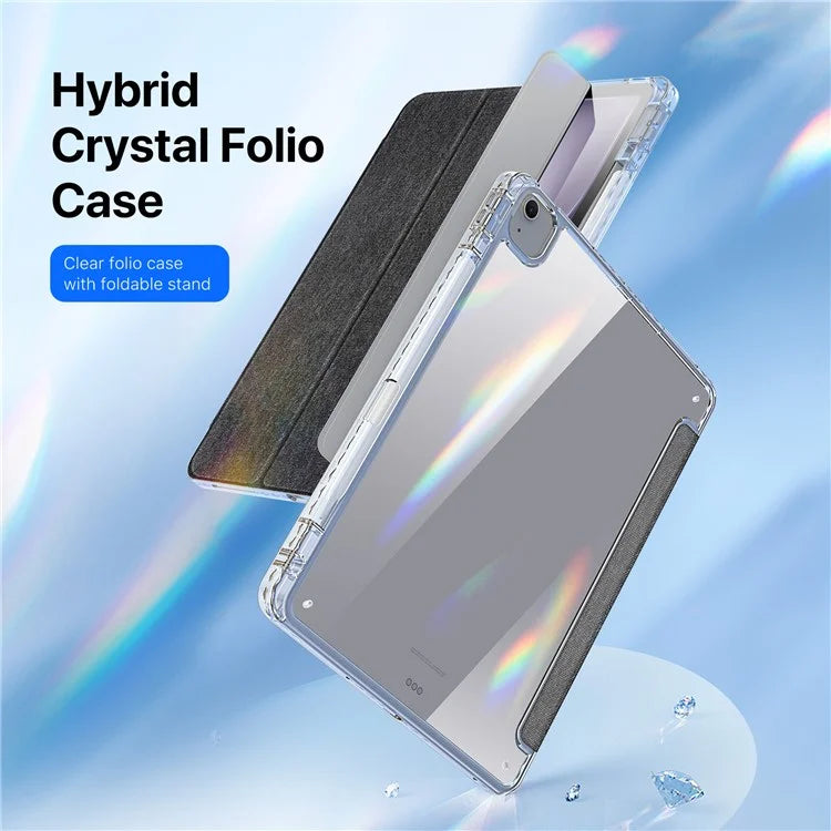 DUX DUCIS Unid Series For iPad Air 13 (2024) / Pro 12.9 inch (2022) / (2021) / (2020) / (2018) Case TPU+PC+PU Clear Tablet Cover