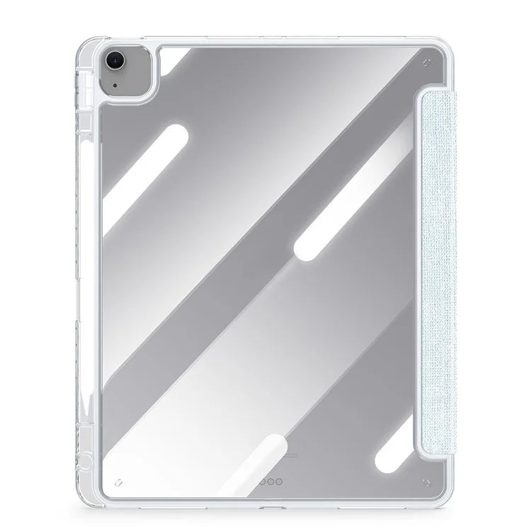DUX DUCIS Unid Series For iPad Air 13 (2024) / Pro 12.9 inch (2022) / (2021) / (2020) / (2018) Case TPU+PC+PU Clear Tablet Cover