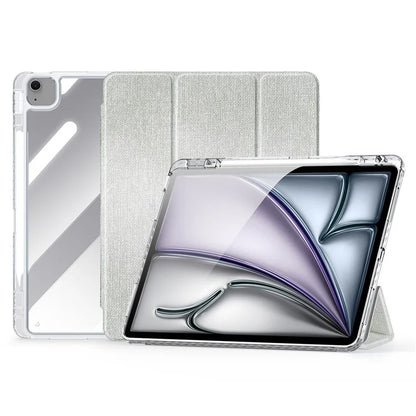 DUX DUCIS Unid Series For iPad Air 13 (2024) / Pro 12.9 inch (2022) / (2021) / (2020) / (2018) Case TPU+PC+PU Clear Tablet Cover