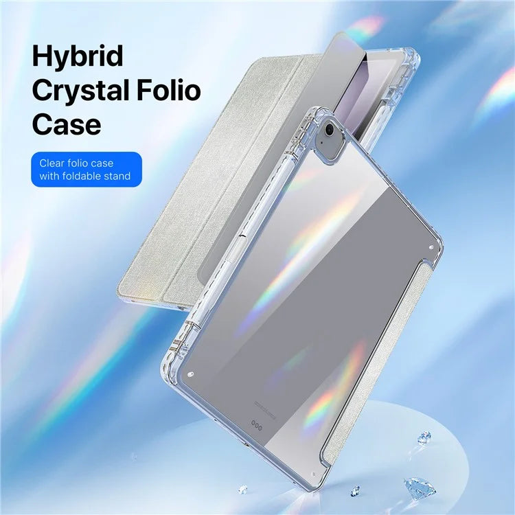DUX DUCIS Unid Series For iPad Air 13 (2024) / Pro 12.9 inch (2022) / (2021) / (2020) / (2018) Case TPU+PC+PU Clear Tablet Cover