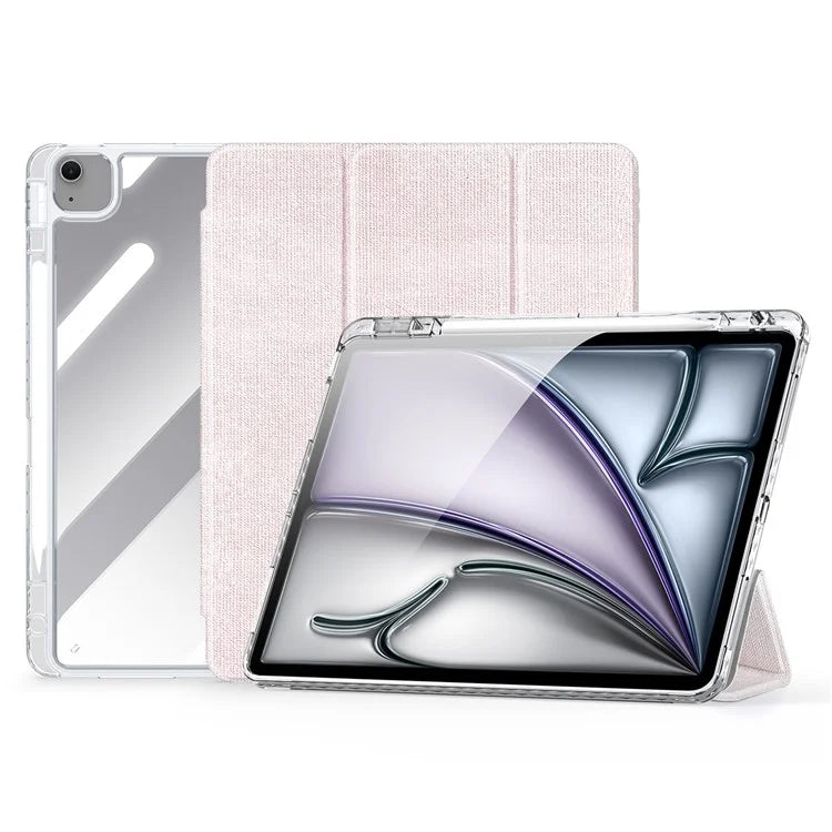 DUX DUCIS Unid Series For iPad Air 13 (2024) / Pro 12.9 inch (2022) / (2021) / (2020) / (2018) Case TPU+PC+PU Clear Tablet Cover