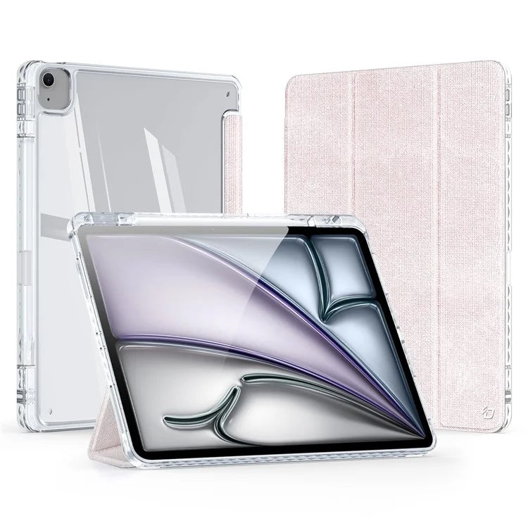 DUX DUCIS Unid Series For iPad Air 13 (2024) / Pro 12.9 inch (2022) / (2021) / (2020) / (2018) Case TPU+PC+PU Clear Tablet Cover