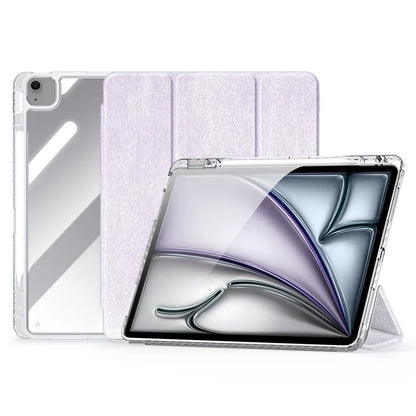 DUX DUCIS Unid Series For iPad Air 13 (2024) / Pro 12.9 inch (2022) / (2021) / (2020) / (2018) Case TPU+PC+PU Clear Tablet Cover