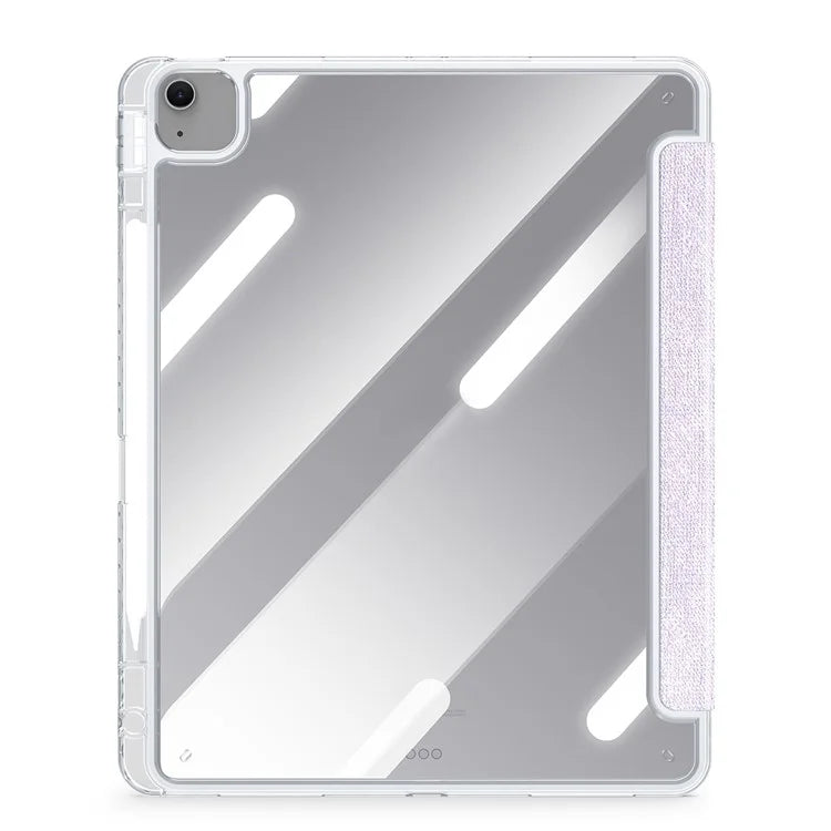 DUX DUCIS Unid Series For iPad Air 13 (2024) / Pro 12.9 inch (2022) / (2021) / (2020) / (2018) Case TPU+PC+PU Clear Tablet Cover