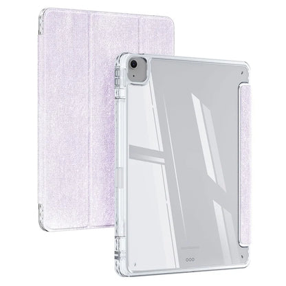 DUX DUCIS Unid Series For iPad Air 13 (2024) / Pro 12.9 inch (2022) / (2021) / (2020) / (2018) Case TPU+PC+PU Clear Tablet Cover