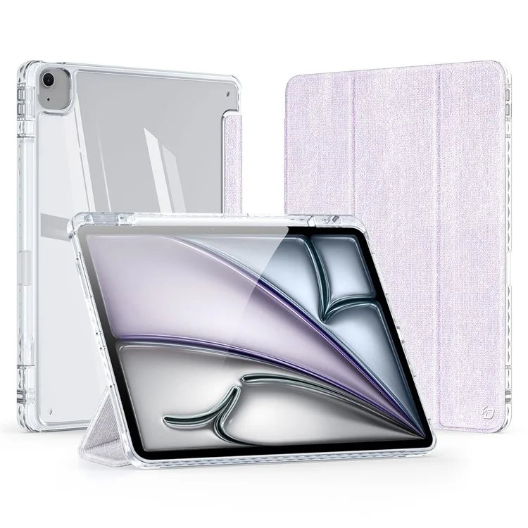 DUX DUCIS Unid Series For iPad Air 13 (2024) / Pro 12.9 inch (2022) / (2021) / (2020) / (2018) Case TPU+PC+PU Clear Tablet Cover