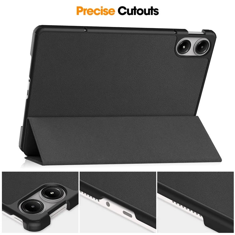 For Xiaomi Redmi Pad Pro / Redmi Pad Pro 5G / Poco Pad Case Tri-Fold Stand Leather Tablet Cover with Auto Wake / Sleep