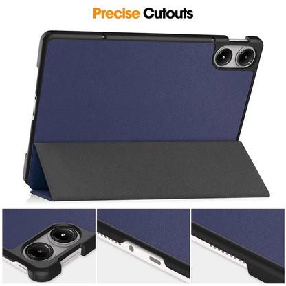 For Xiaomi Redmi Pad Pro / Redmi Pad Pro 5G / Poco Pad Case Tri-Fold Stand Leather Tablet Cover with Auto Wake / Sleep