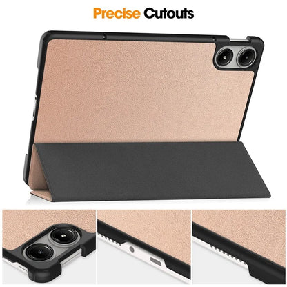 For Xiaomi Redmi Pad Pro / Redmi Pad Pro 5G / Poco Pad Case Tri-Fold Stand Leather Tablet Cover with Auto Wake / Sleep