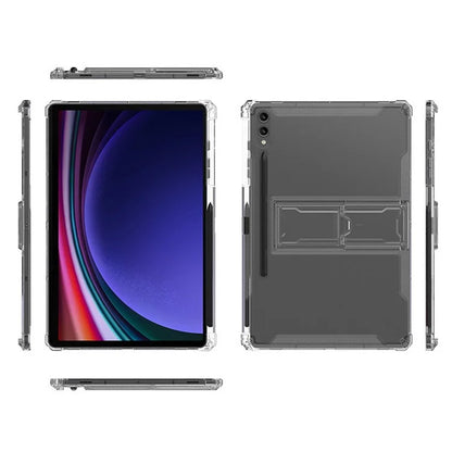 For Samsung Galaxy Tab S9 Ultra Airbag Corner Tablet Case TPU Cover with PC Kickstand