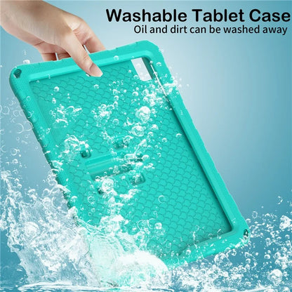 For iPad 10.2 (2021) / (2020) / (2019) / iPad Air 10.5 inch (2019) Case Butterfly Kickstand EVA Tablet Cover with Lanyard