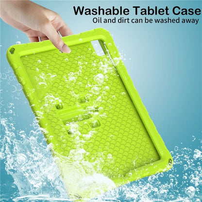 For iPad 10.2 (2021) / (2020) / (2019) / iPad Air 10.5 inch (2019) Case Butterfly Kickstand EVA Tablet Cover with Lanyard