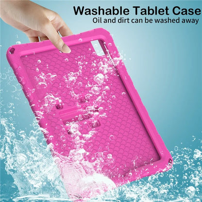 For iPad 10.2 (2021) / (2020) / (2019) / iPad Air 10.5 inch (2019) Case Butterfly Kickstand EVA Tablet Cover with Lanyard